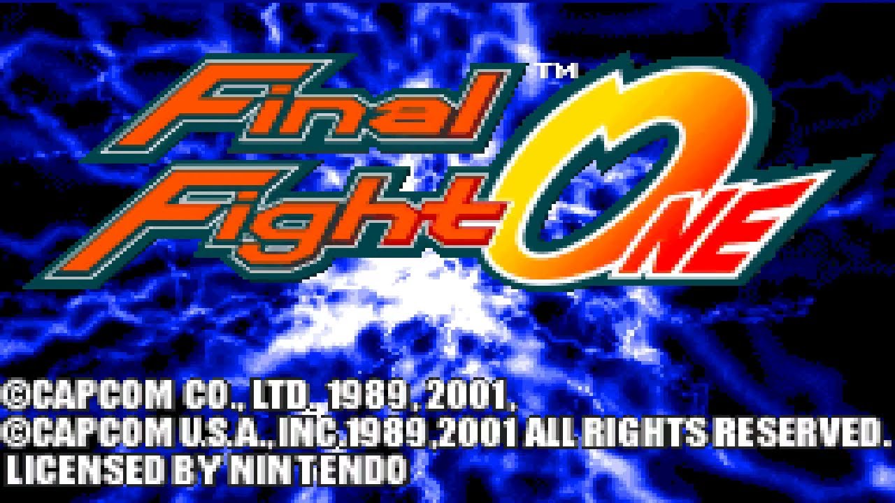GBA Longplay - Final Fight One