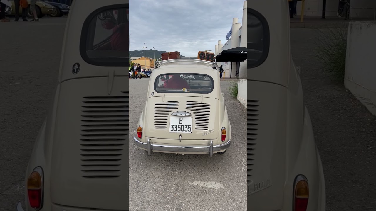 Qu&eacute; preciosidad de cl&aacute;sico SEAT 600 D #seat600d