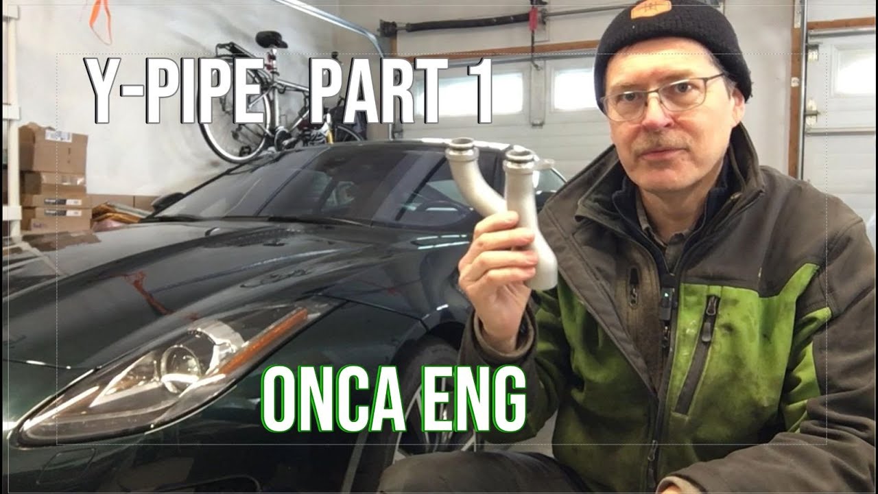 Модернизация Y-образной трубы Jaguar F-Type, часть 1