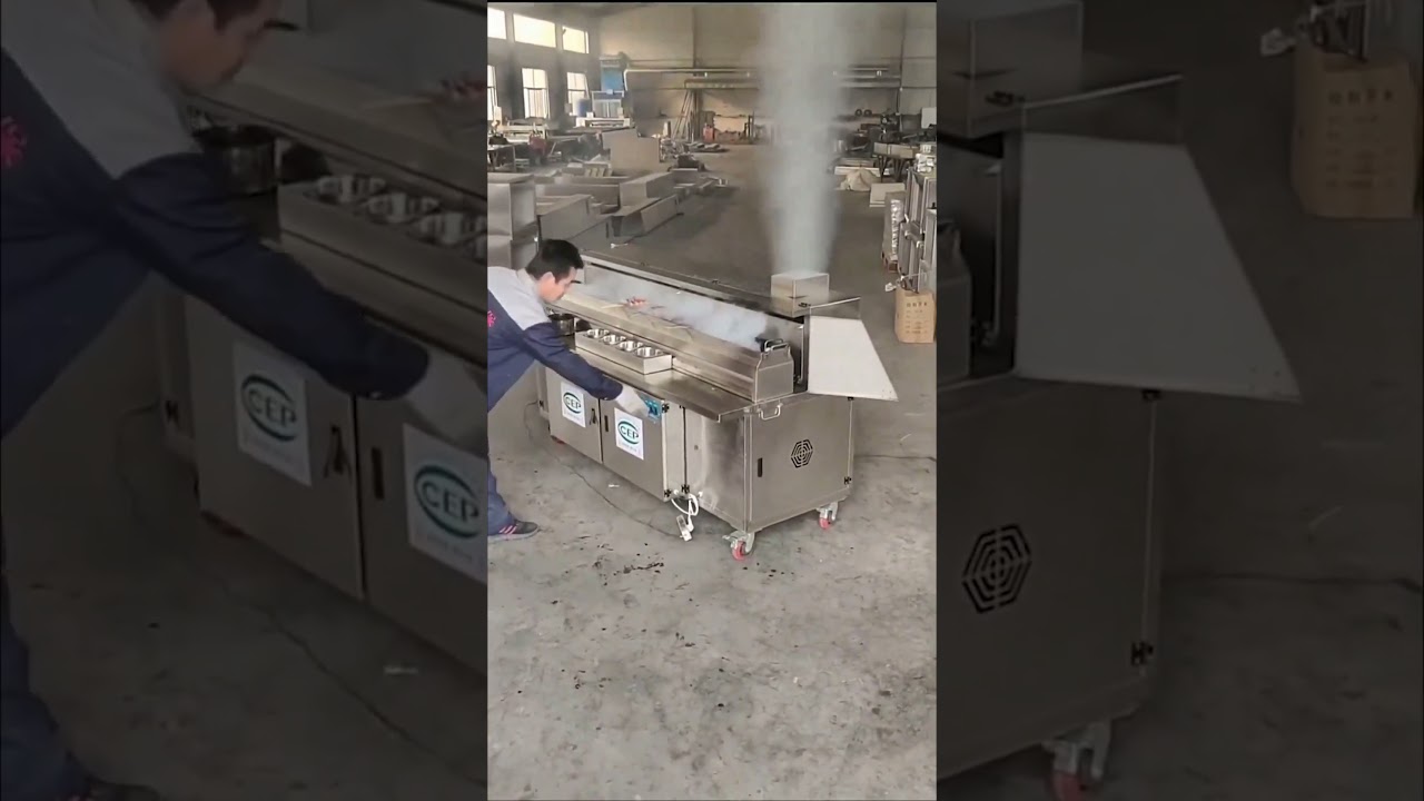Electrostatic smoke and odour filter system demonstrated