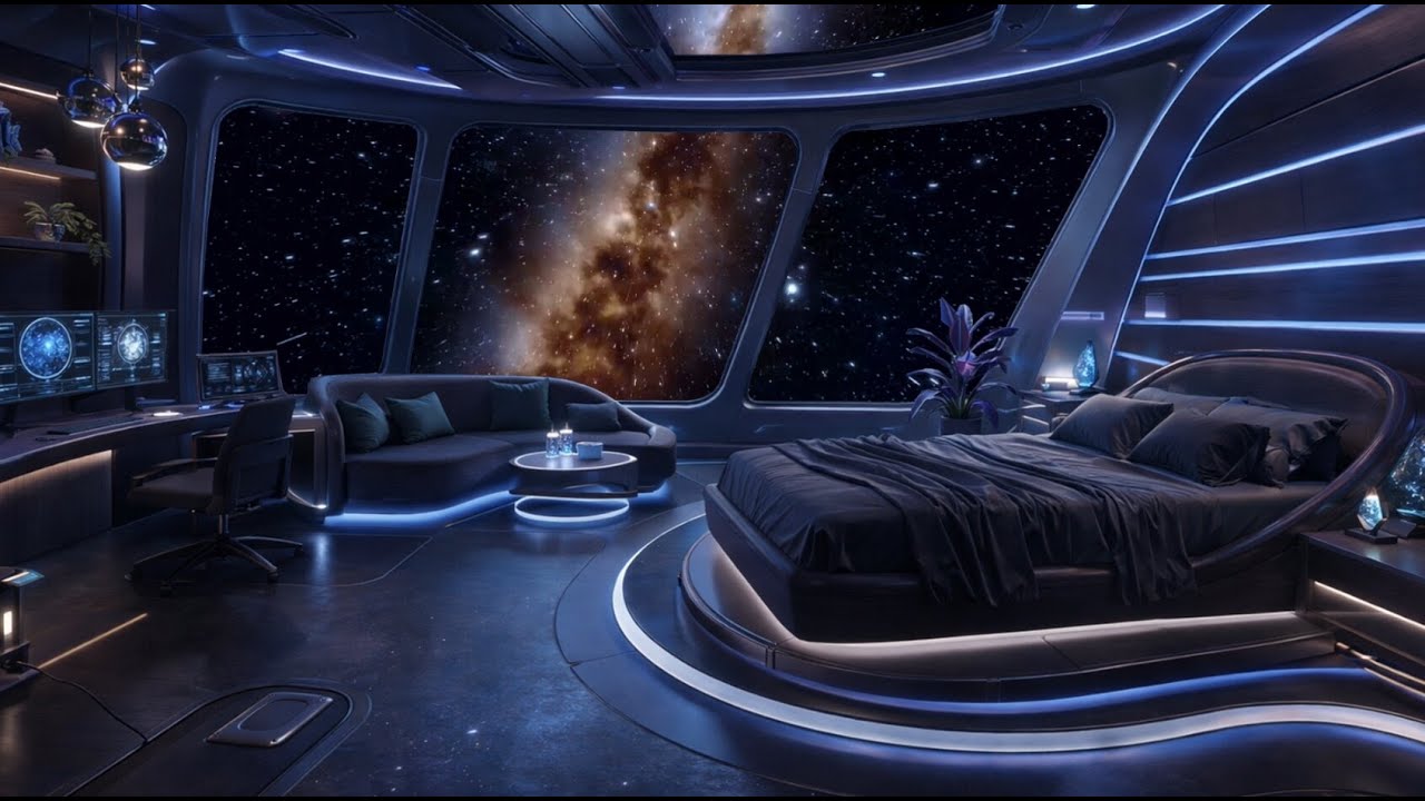 Deep Space Sleep Ambience LIVE 🌌 | 174Hz Frequency for Deep Relaxation & Focus