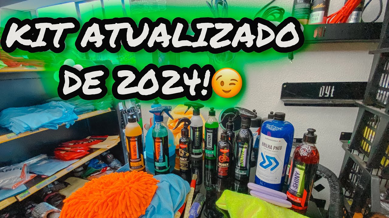 KIT DE PRODUTOS PARA LAVAR A SUA MOTO, OU ATÉ COMEÇAR NO RAMO DA ESTÉTICA AUTOMOTIVA EM 2024!😉🚀