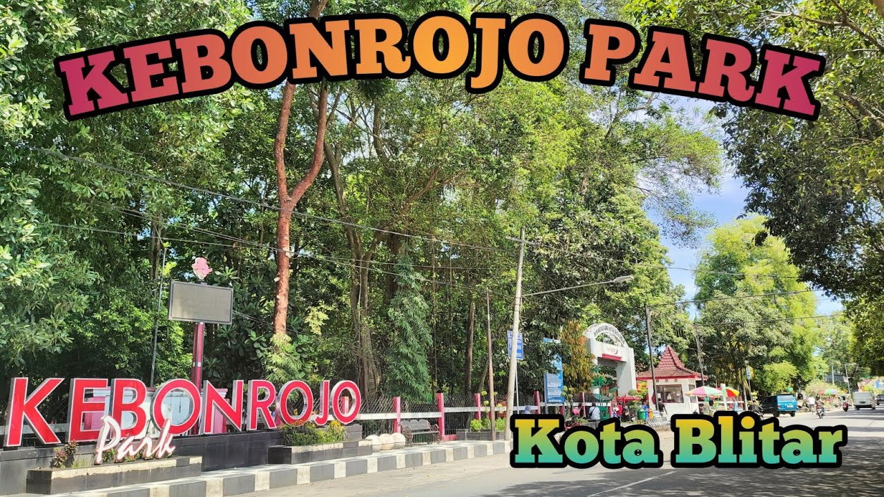 Taman Kebonrojo Blitar || Wisata Keluarga dan Edukasi Lengkap dengan Mini Zoo