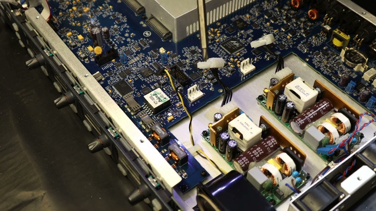 Tutorial: Motherboard Repair & Replacement on a Clear-Com HelixNet HMS-4X Intercom Base Main Station