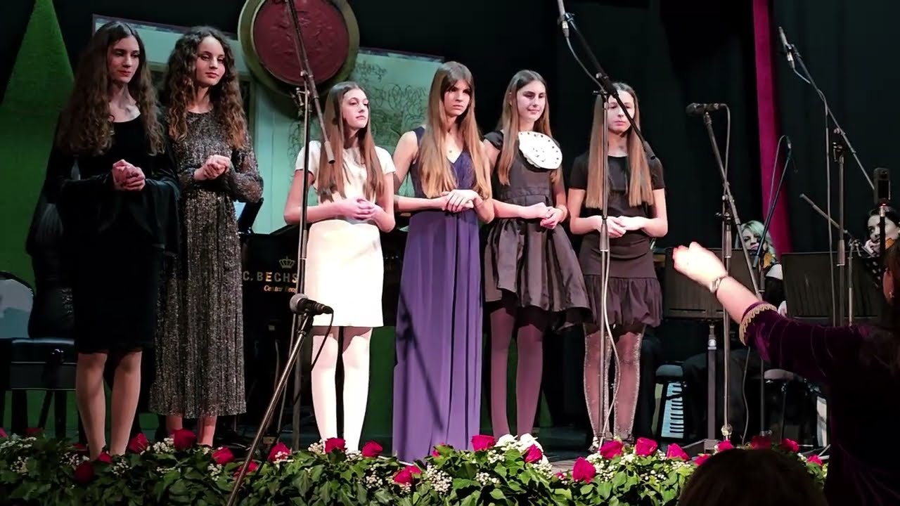 Učenice Muzičke škole iz Istočnog Novog Sarajeva - Što se bore misli moje (Sombor, 18.2.2026)