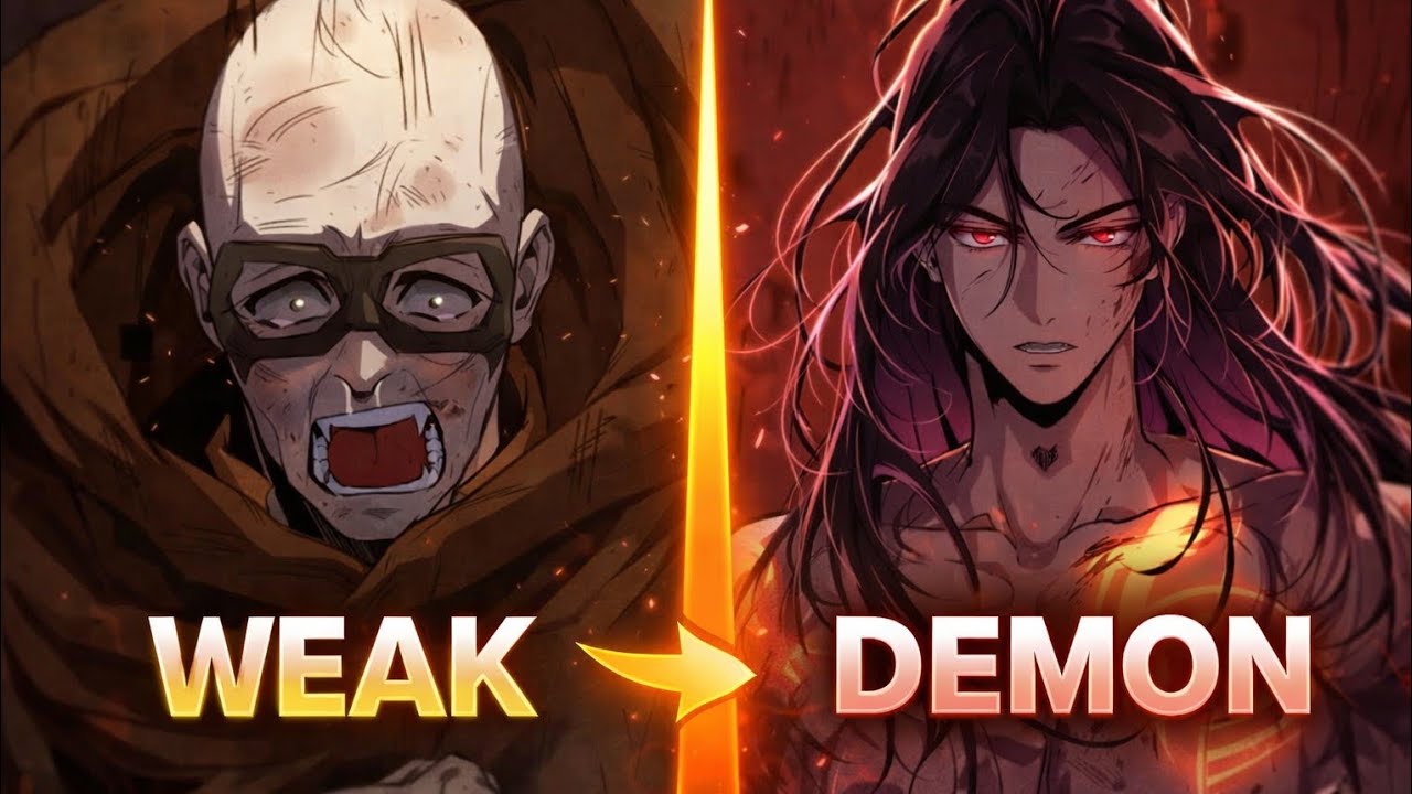 From Weak to Unstoppable 🔥 | Crimson Reset New Manhwa