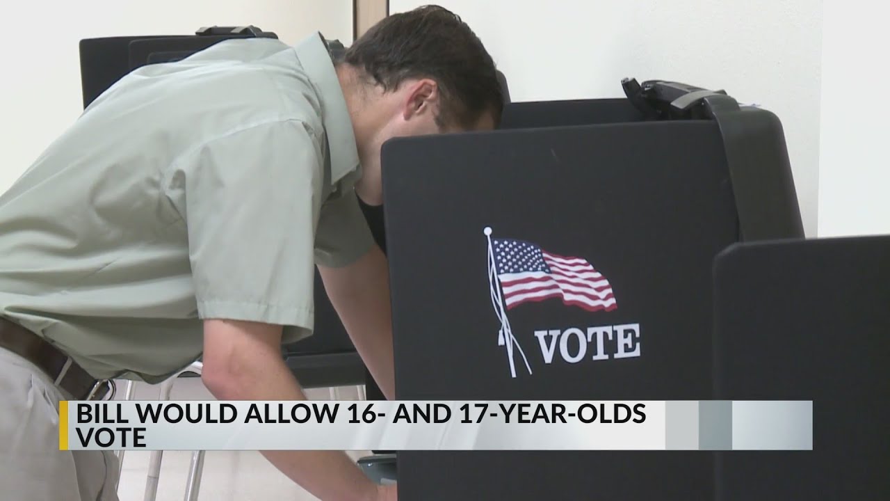 Should the voting age be lowered to 16? Some state lawmakers think yes.