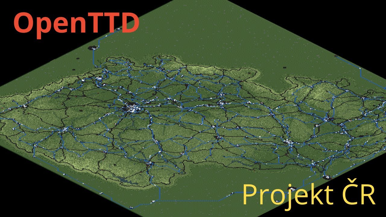 OpenTTD Ukázka projektu ČR