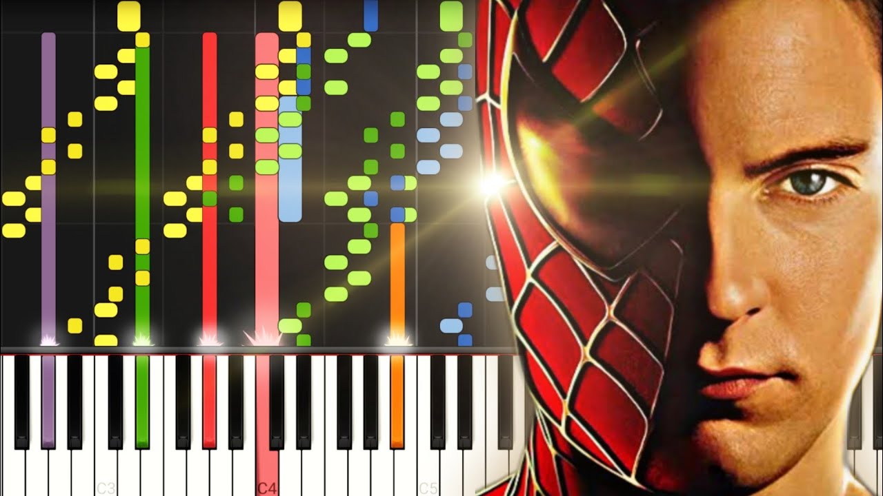 Spiderman 🕷️ | Tobey Manguire | Versión Imposible 😱 • Todos los instrumentos | Tema en Piano 🎹🎶🎵🎼✨
