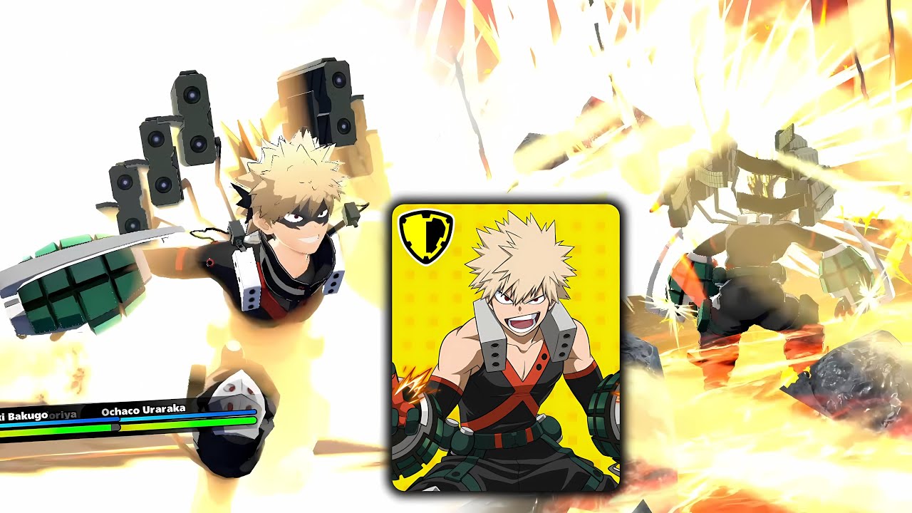 HOWITZER IMPACT: CLUSTER! LORE ACCURATE BAKUGO Mod Showcase!