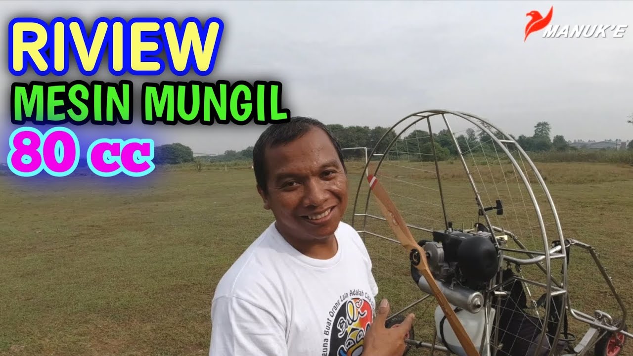 RIVIEW ENGINE PARAMOTOR MINIPLANE TOP 80 ‼️