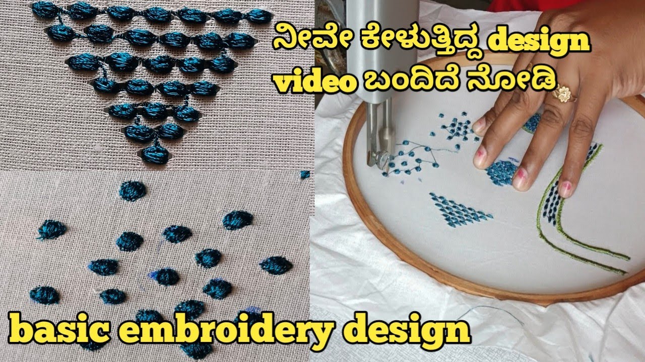 butta embroidery 🪡 design request design video @nandinigowdaFashion