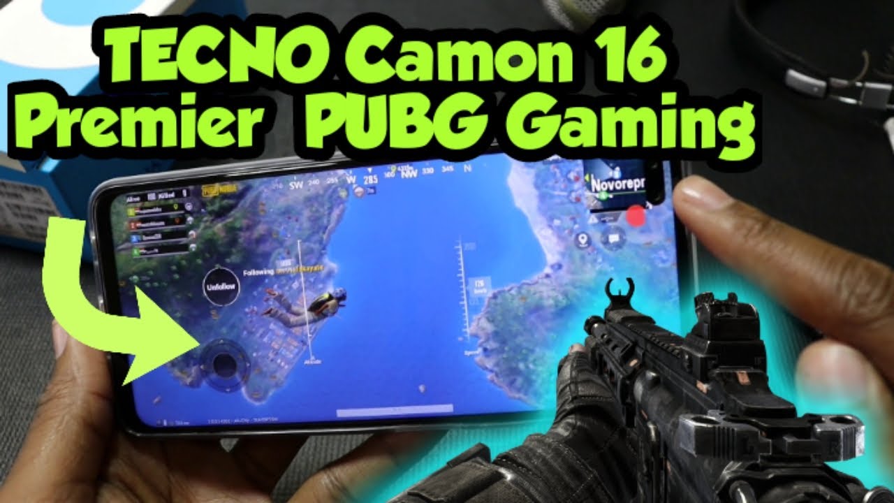 Tecno Camon 16 Premier PUBG Gaming Test