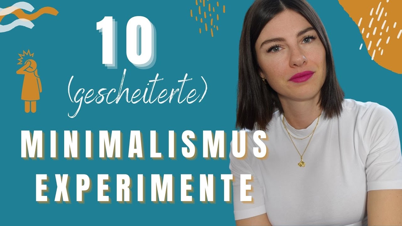 DINGE, OHNE DIE ICH (DOCH NICHT) LEBEN KANN | MINIMALISMUS EXPERIMENTE AM MINIMALISMUS MITTWOCH
