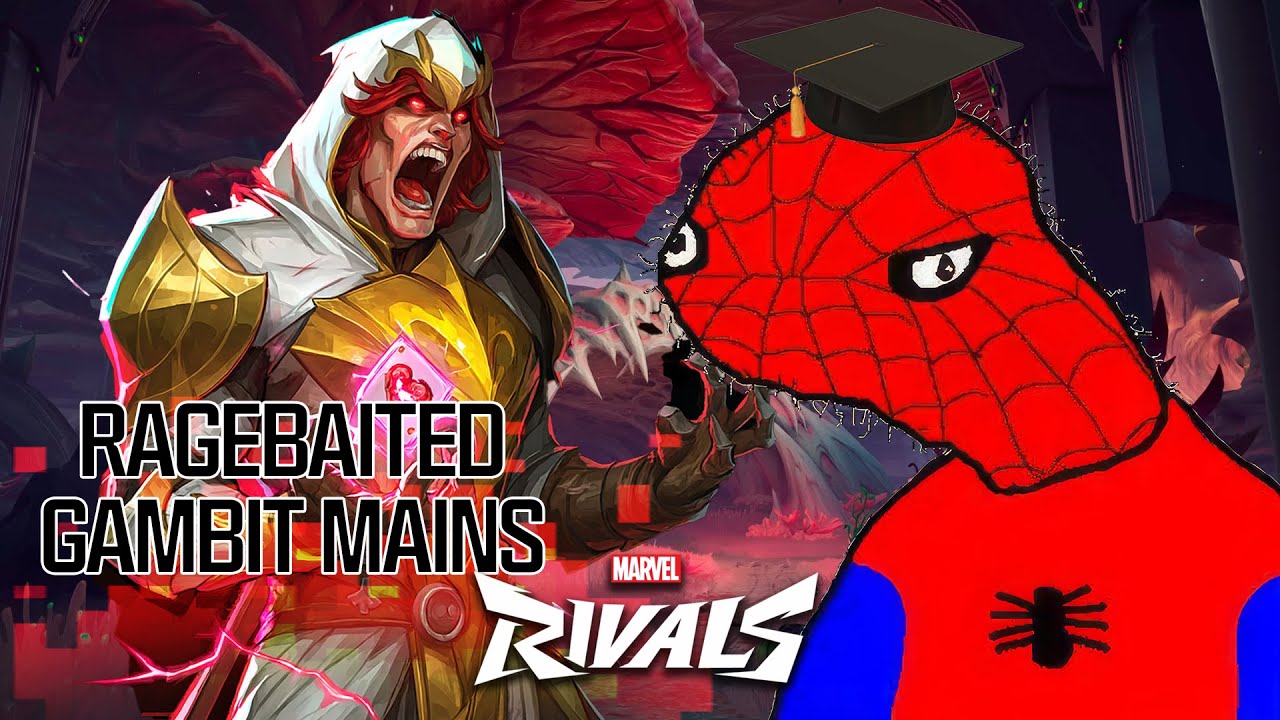 Ragebait Spider-Man заставляет игроков GAMBIT отрываться 😡