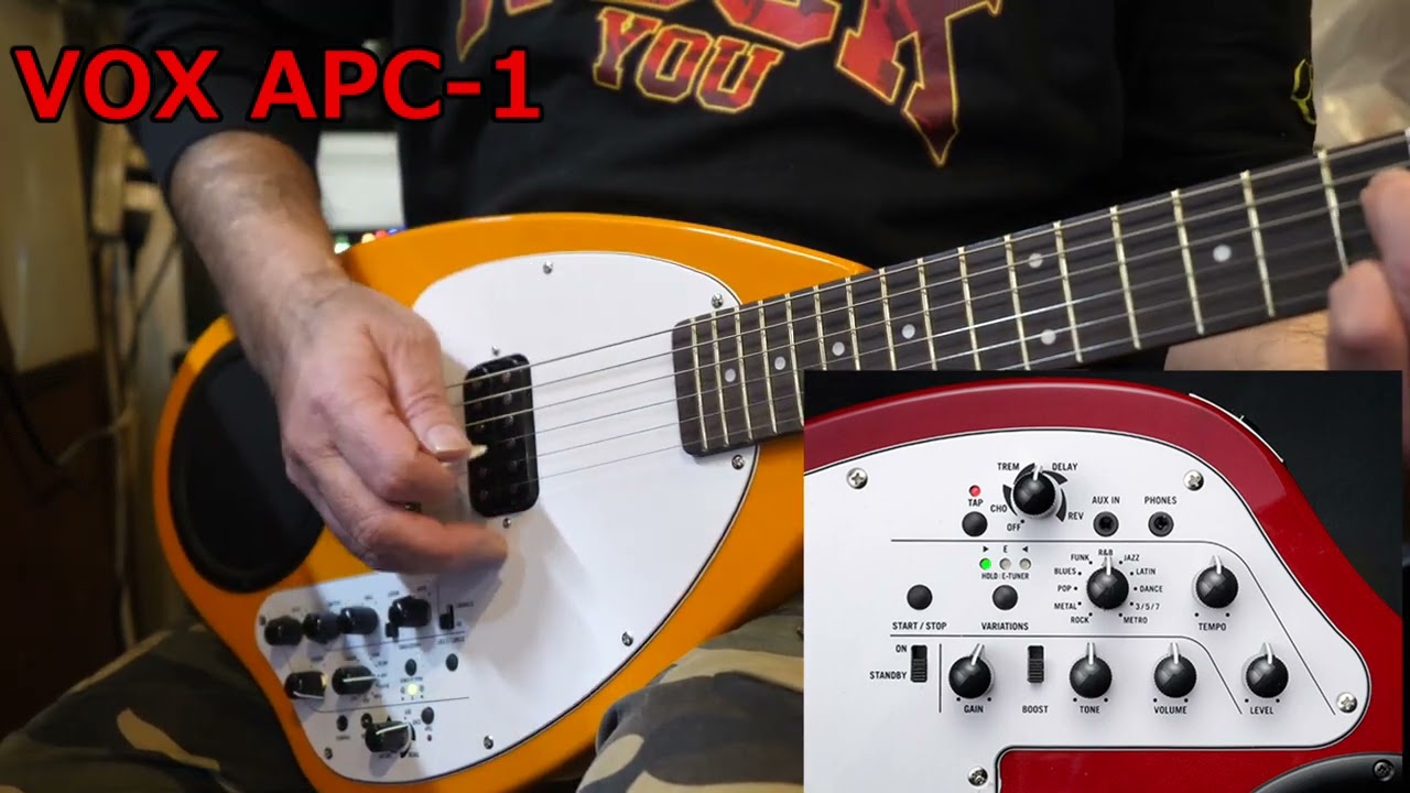 2025年☆Newギターがやって来た！リズムマシン内臓！色々使えるVOX APC-1