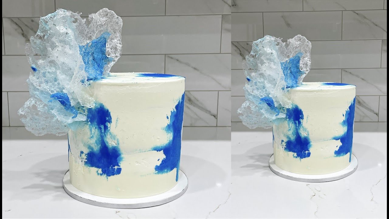 NEW wafer paper cake technique | Cake decorating tutorials | Sugarella Sweets
