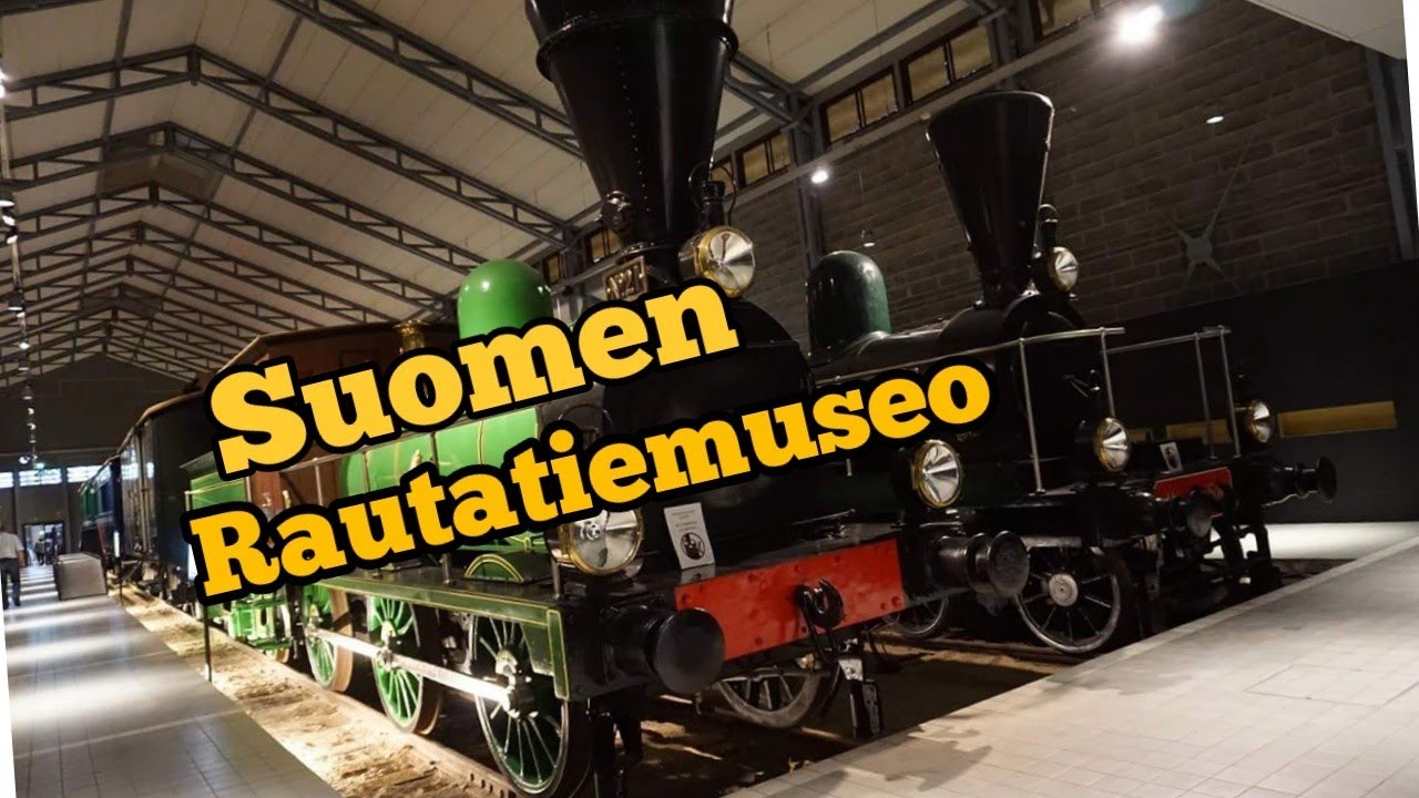 Käydään Suomen rautatiemuseossa