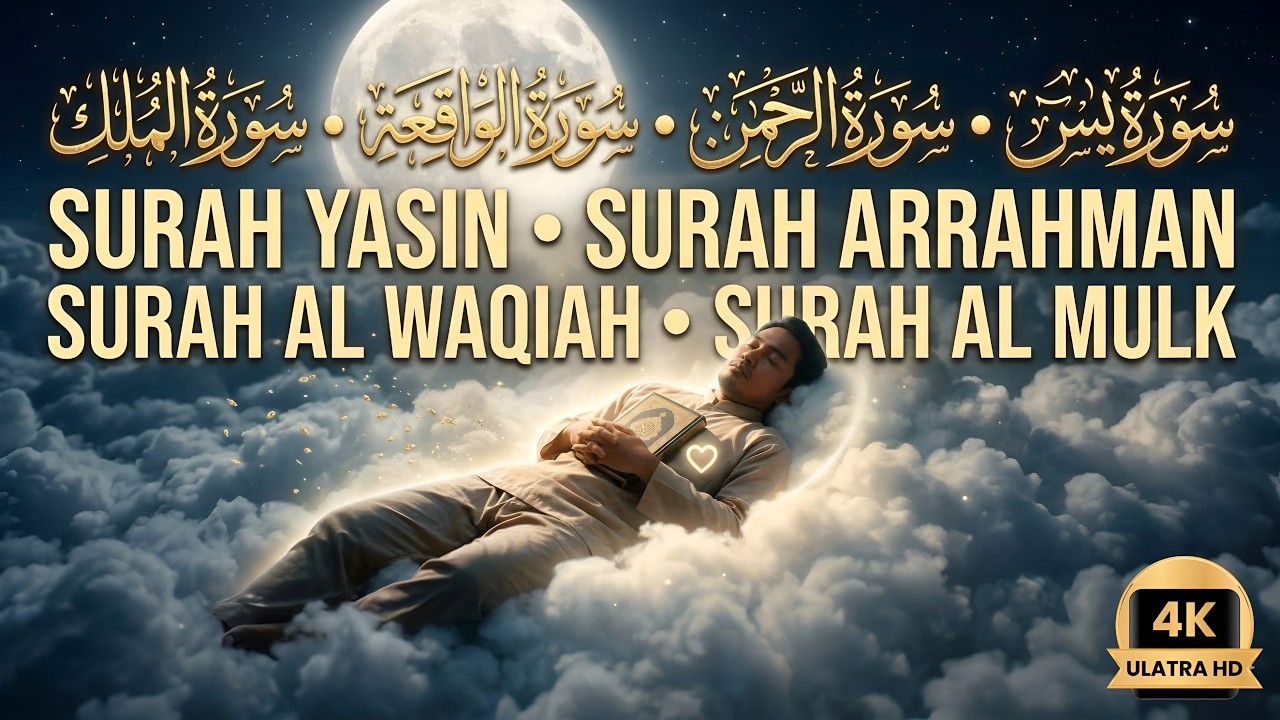Attract Wealth & Protection While You Sleep: 4 Powerful Surahs (Mulk, Yasin, Waqiah, Rahman)Aql