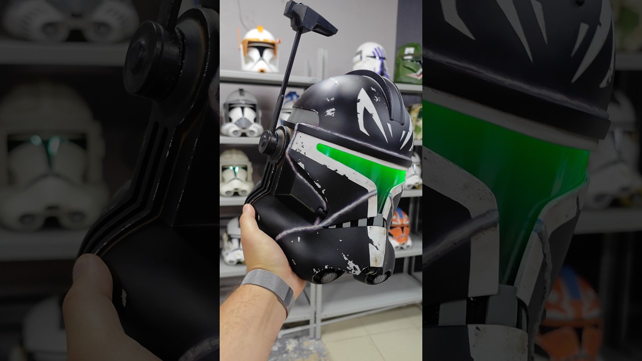 Custom Captain Rex helmet 