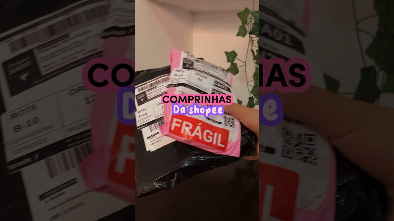 Abrindo comprinhas da shopee 🛍  #comprinhas
