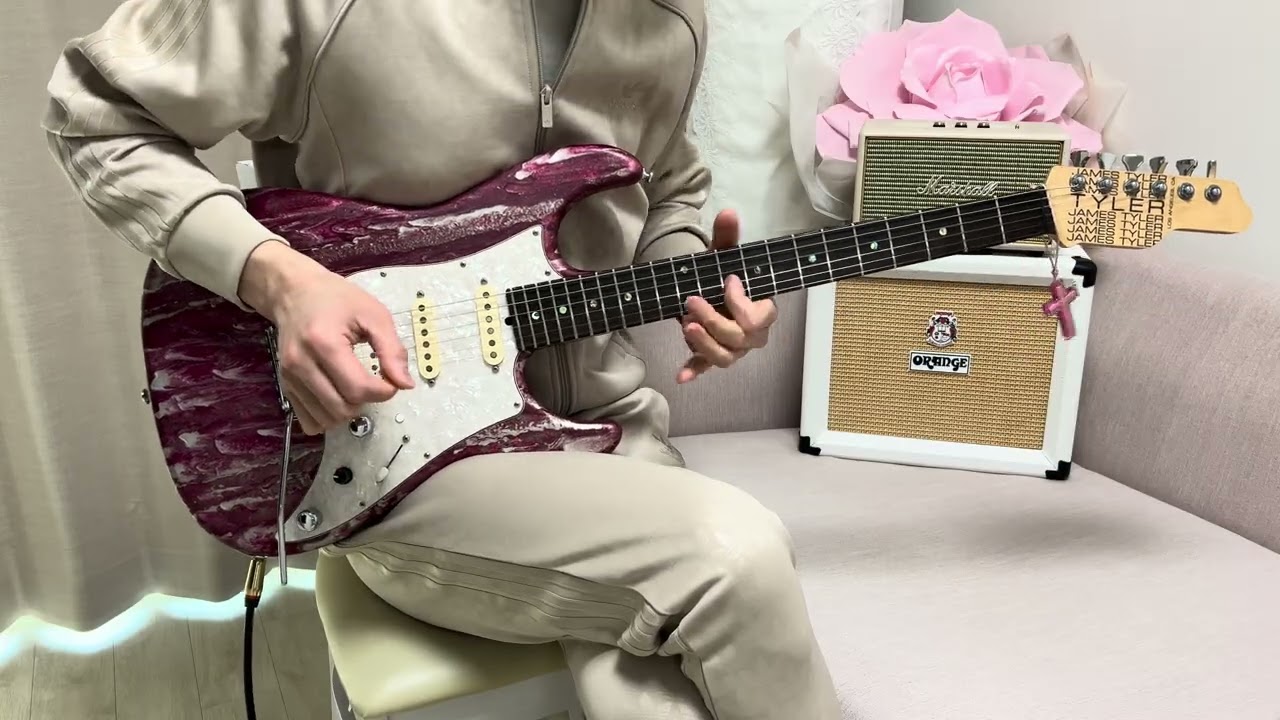 Toto - Rosanna - Guitar Solo Cover (iPhone One Take)