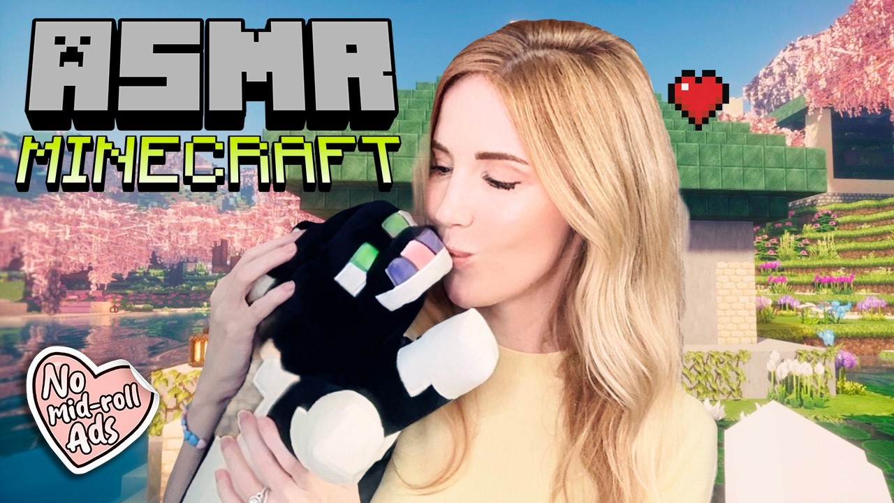 ASMR Minecraft🌸Cozy World Tour for Sleep & Relaxation (Soft Spoken)