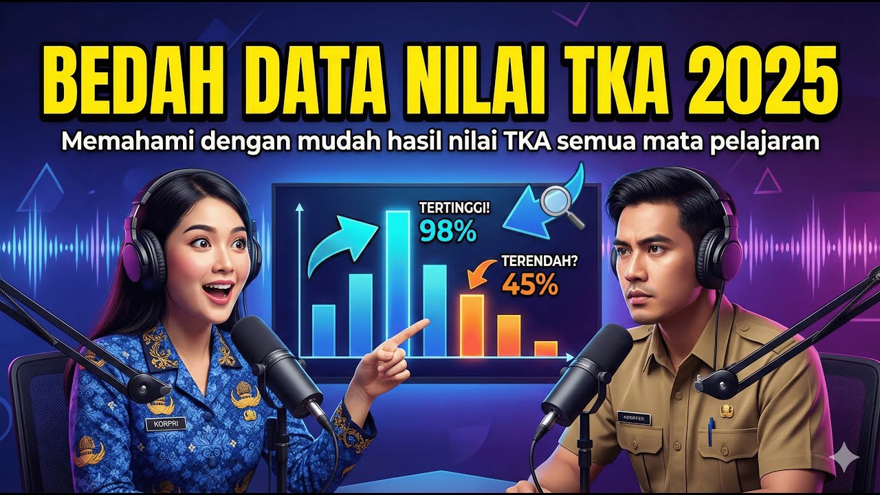 Bedah Data Nilai TKA (Tes Kemampuan Akademik) Tahun 2025