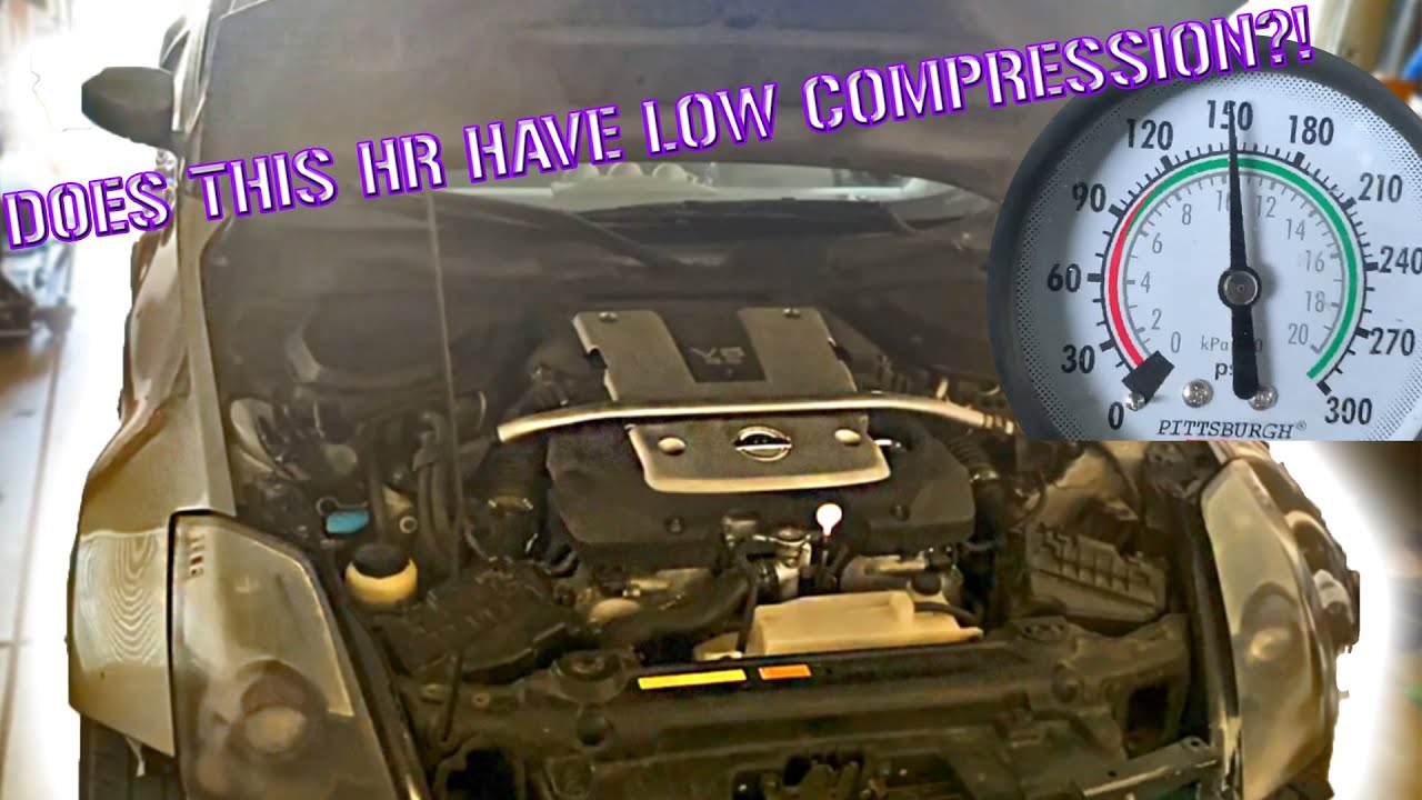 350Z GETS A COMPRESSION TEST | SPOILER: LOW COMPRESSION :(