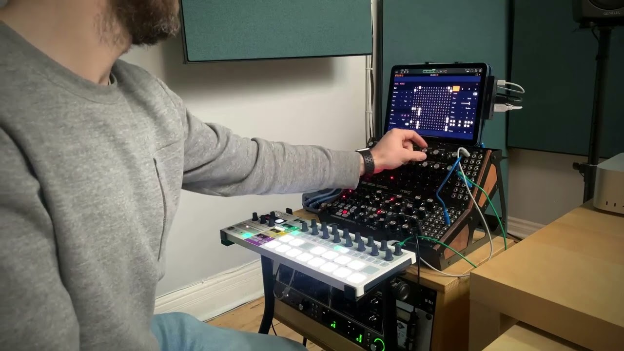 MODULITE EXPERIENCE - Jam with DFAM and Subharmonicon by Moog