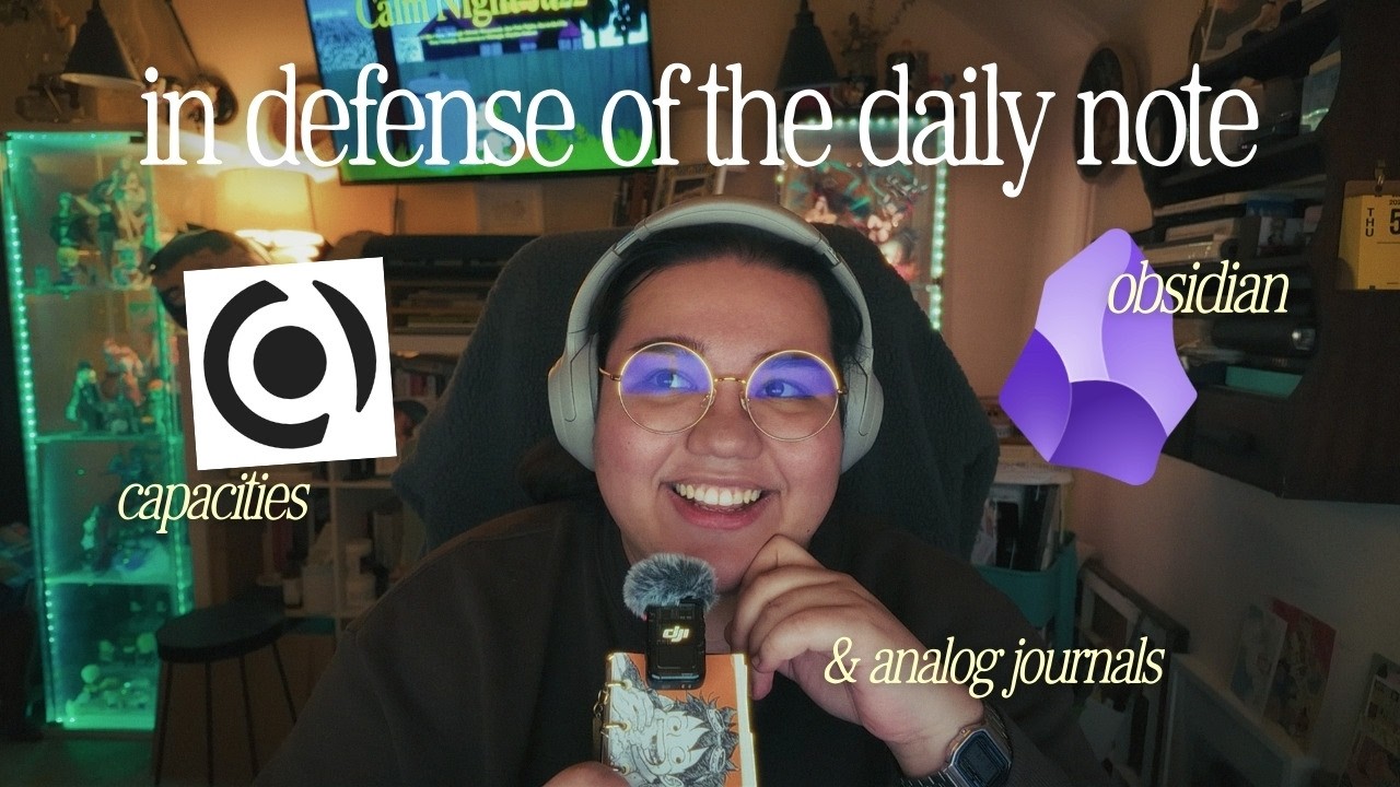 Ежедневные заметки: От аналогового оборудования к обсидиану и емкости