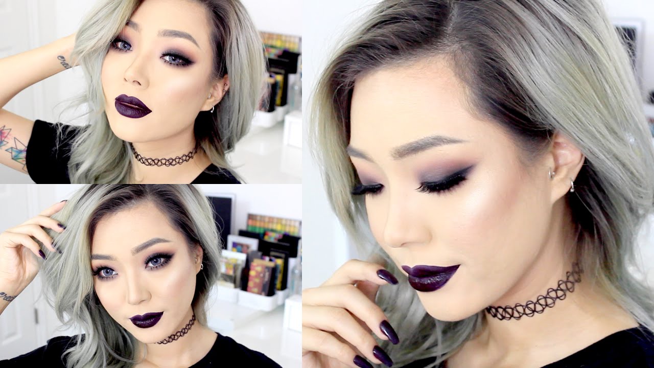 Dark 90s Grungy Makeup Tutorial
