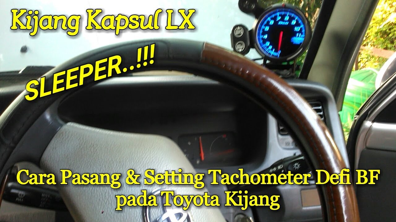 Cara Lengkap Memasang  dan Setting Tachometer Defi BF || Novan Patria