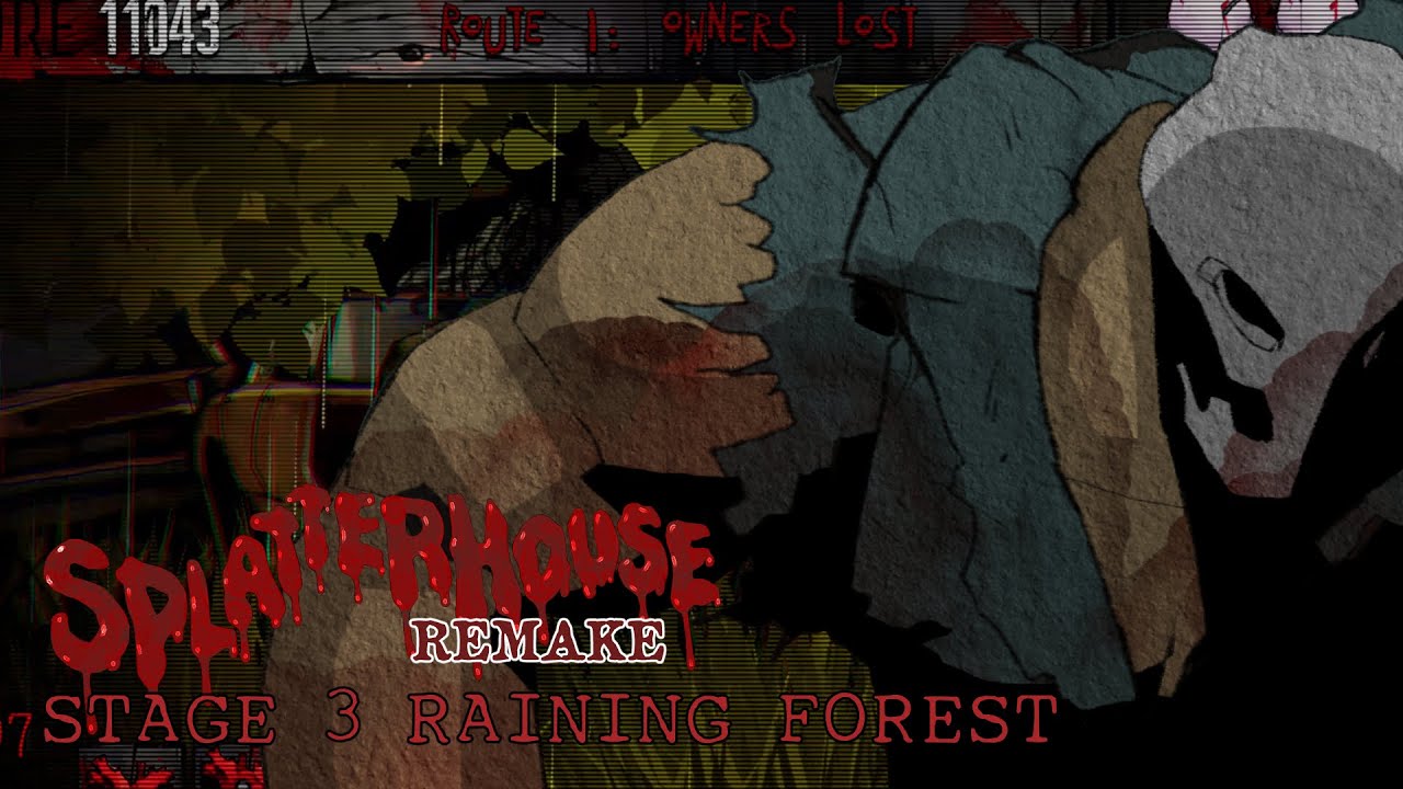 Splatter House Remake - Stage 3 the Raining Forest