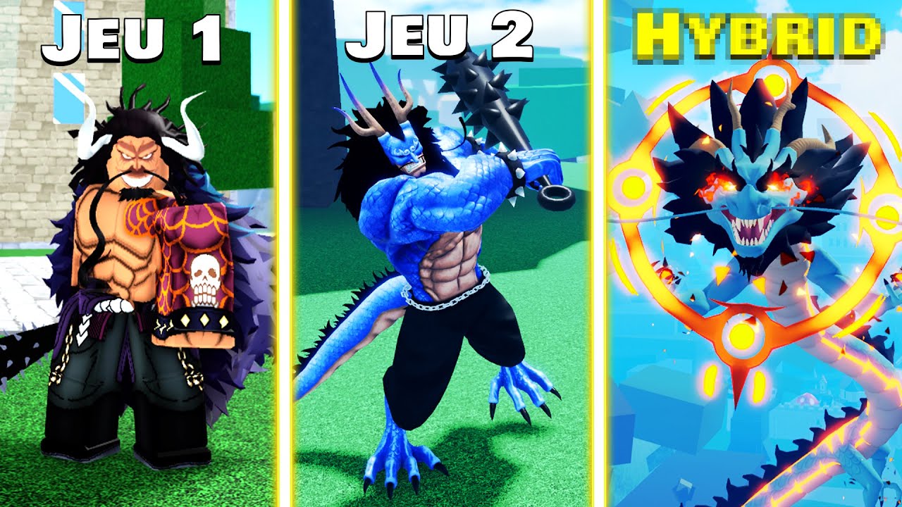 J'ai Amélioré KAIDO dans tous les jeux One Piece ! (Roblox)