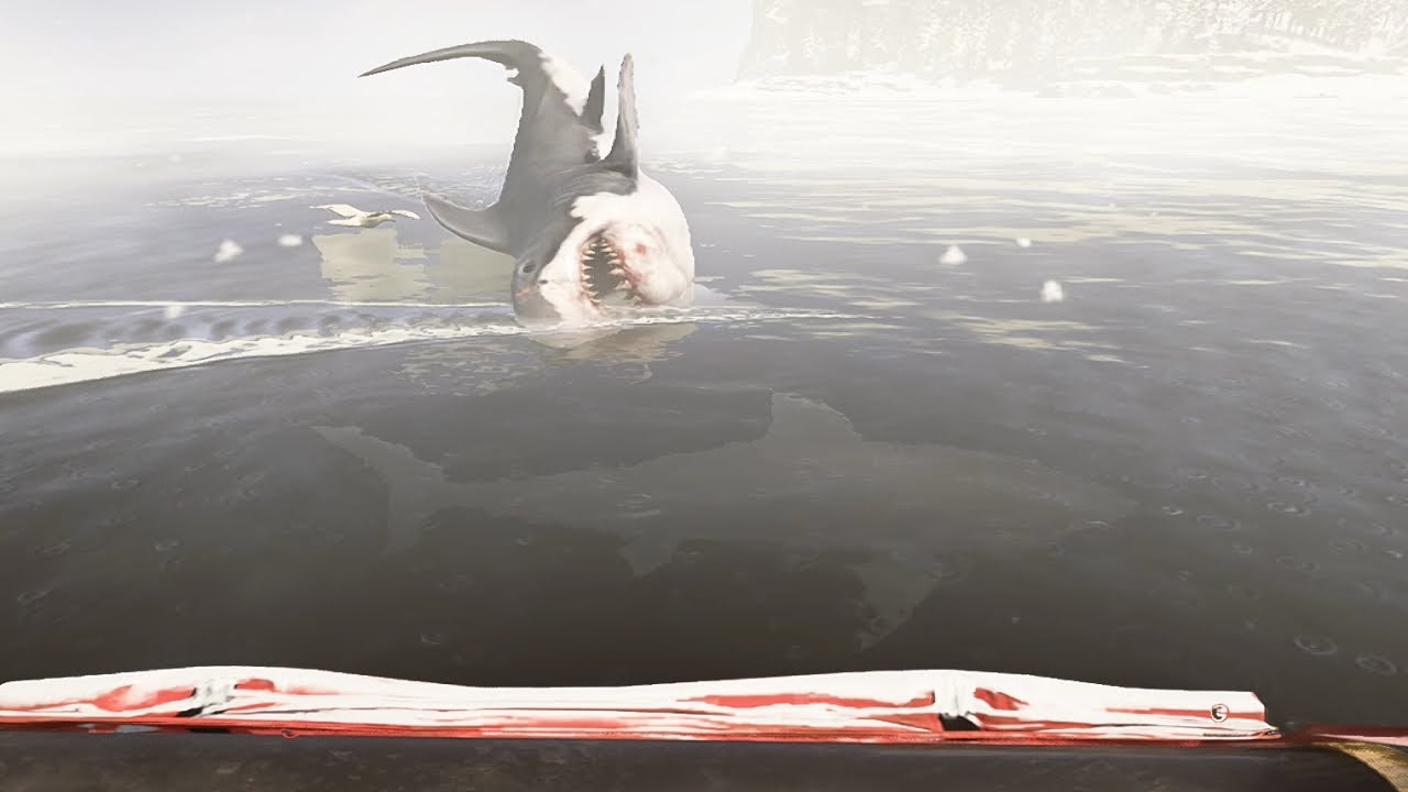Swimming with Sharks in Sons of the Forest