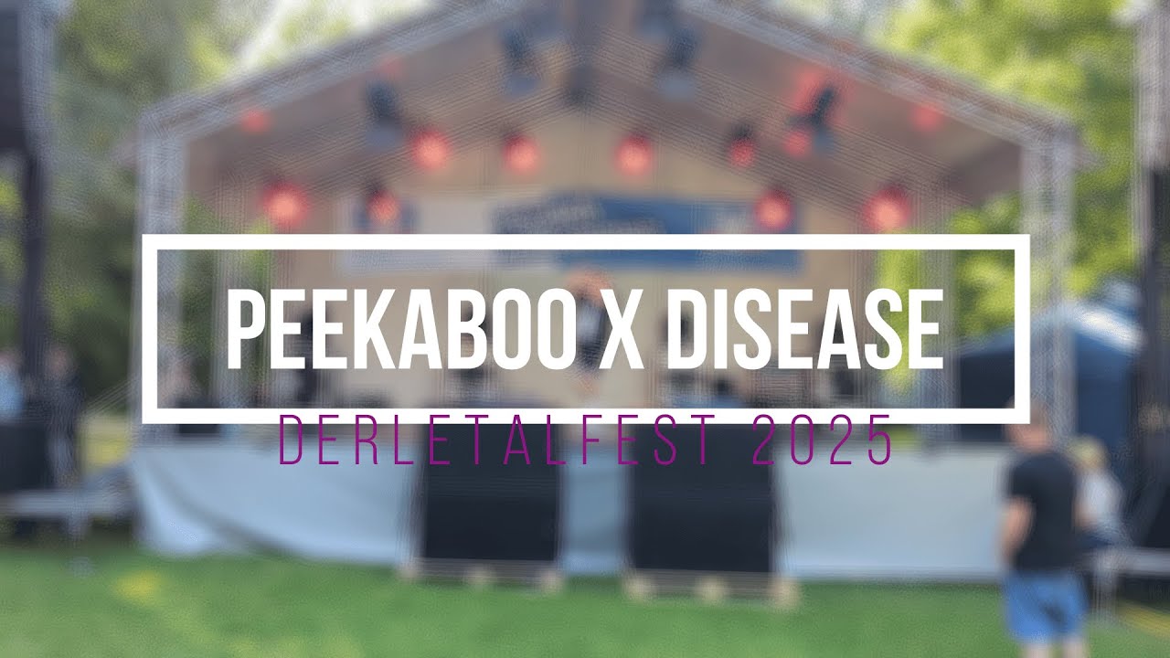 PEEKABOO X DISEASE - Derletalfest 2025 ( TheButterfly) Showcase