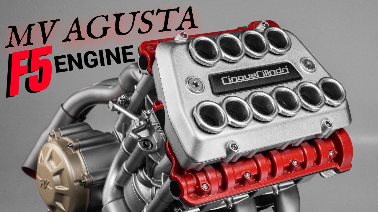 MV Agusta F5 &laquo;CinqueCilindri&raquo; | Первый взгляд на новый 5-цилиндровый двигатель