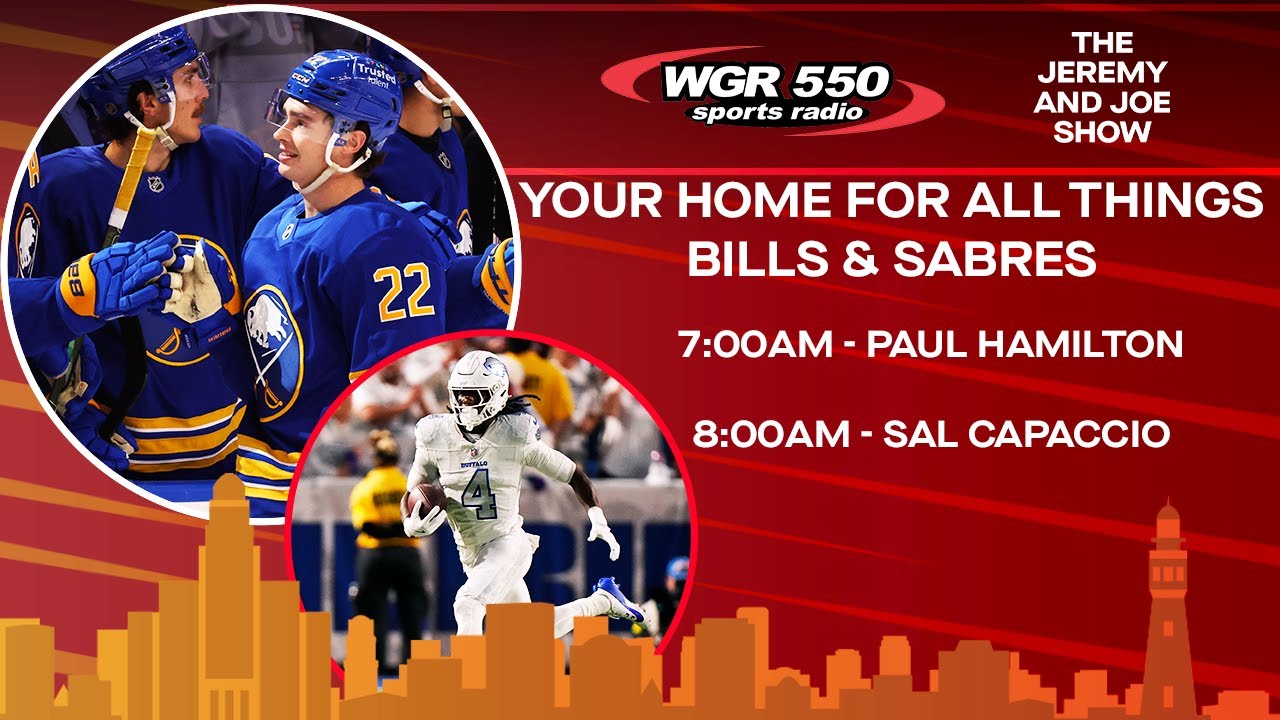 Football Friday | The Jeremy and Joe Show LIVE! | October 24th 2025 | WGR Sports Radio 550