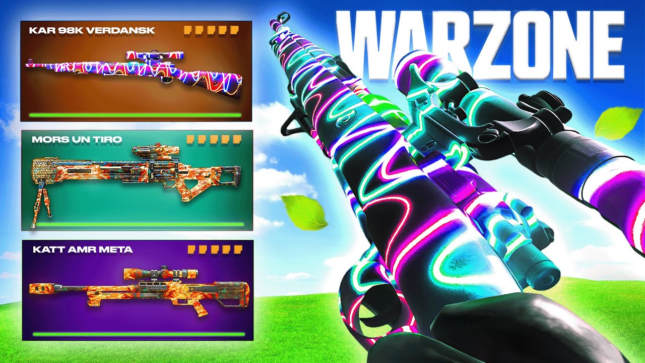 LOS MEJORES SNIPERS DE UN TIRO EN WARZONE (Temporada 4) 😍👑