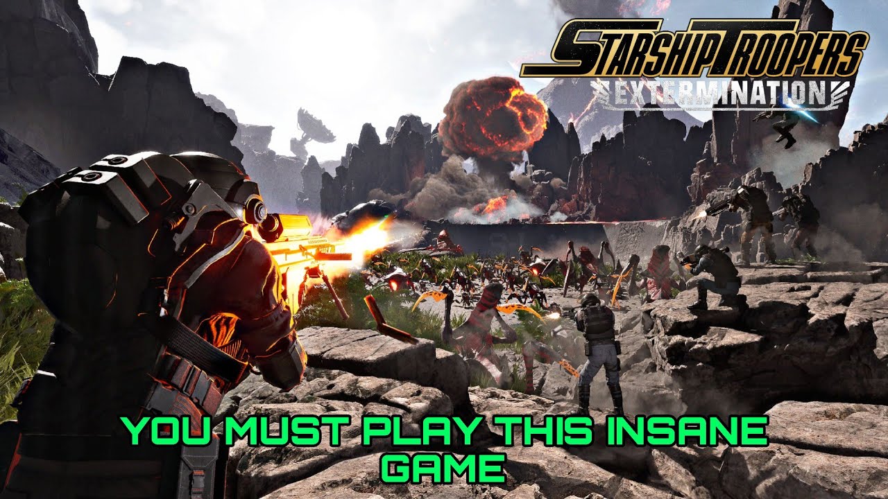 Starship Troopers Extermination | You Must Play This Insane Game!!!