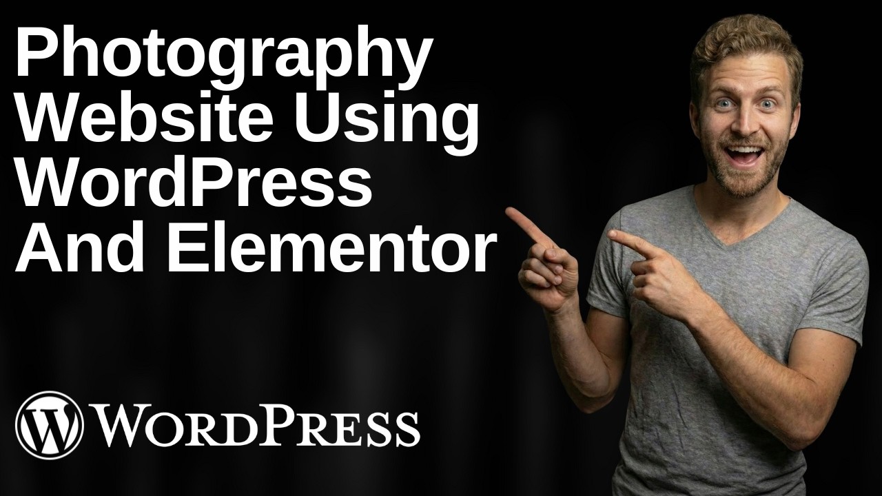 How To Make A Photography Website Using WordPress And Elementor (2026 Easy Guide)