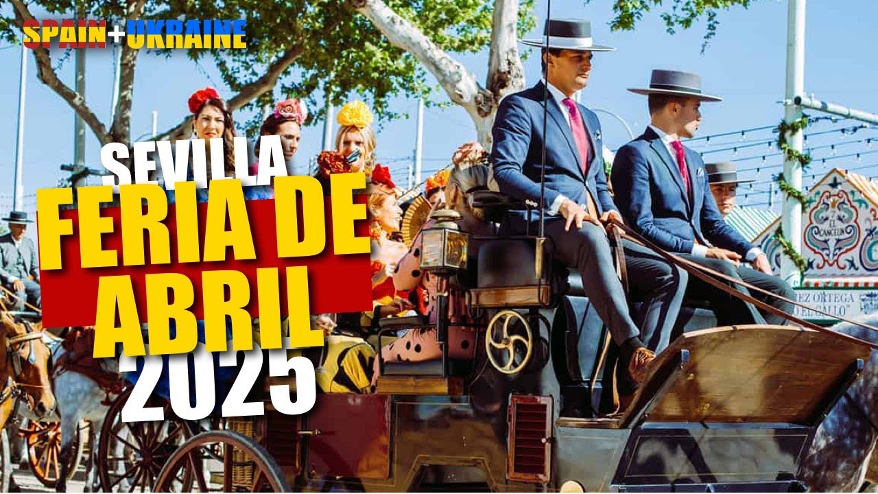 4K UHD. 🐎 Feria de Abril 2025 Carriage Parade Highlights Andalusian Elegance in Seville #liveinspain