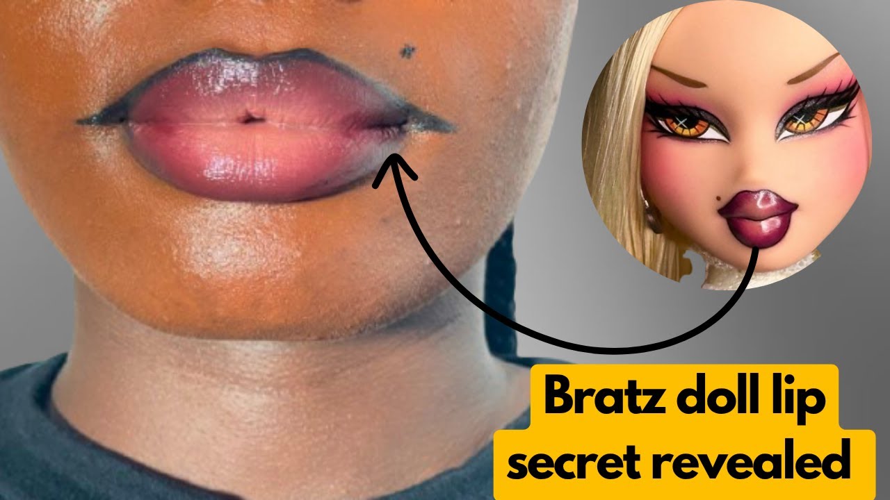 BRATZ DOLL LIP COMBO | BRATZ DOLL LIP TUTORIAL