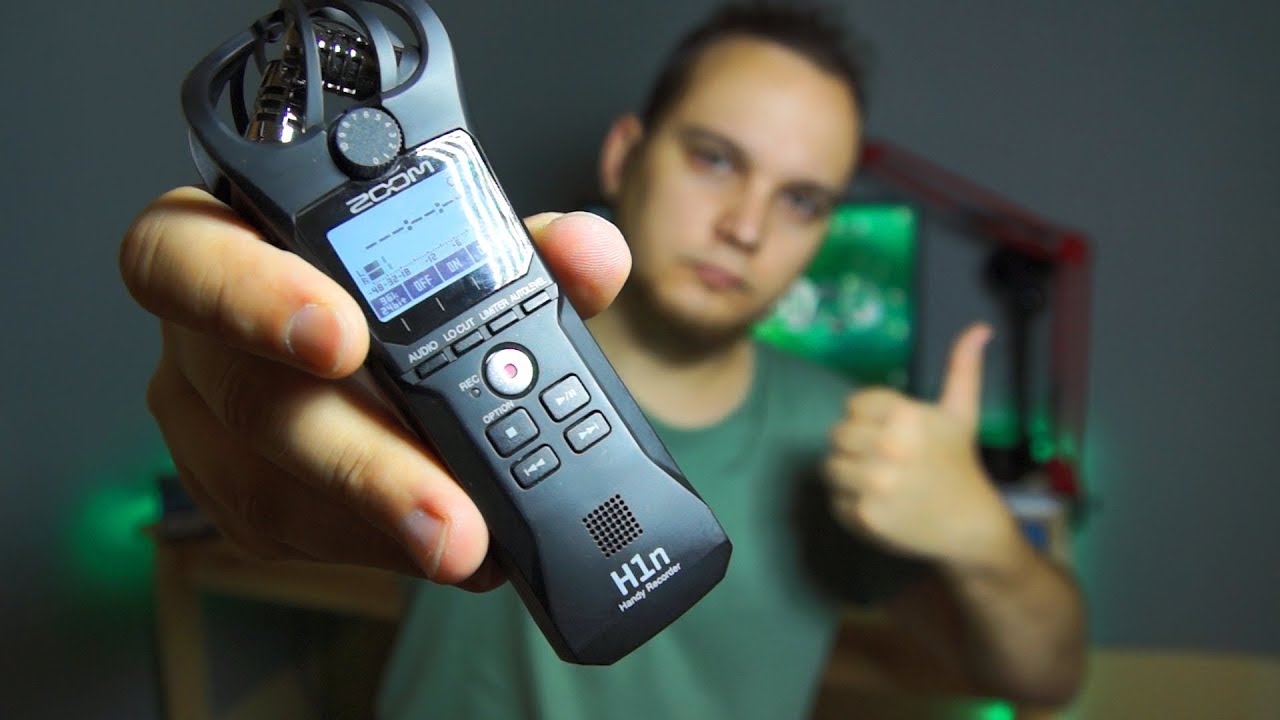Zoom H1n 🎤 Портативная студия звукозаписи 🎙️ Обзор и тест рекордера Zoom H1 👍 Студийный микрофон