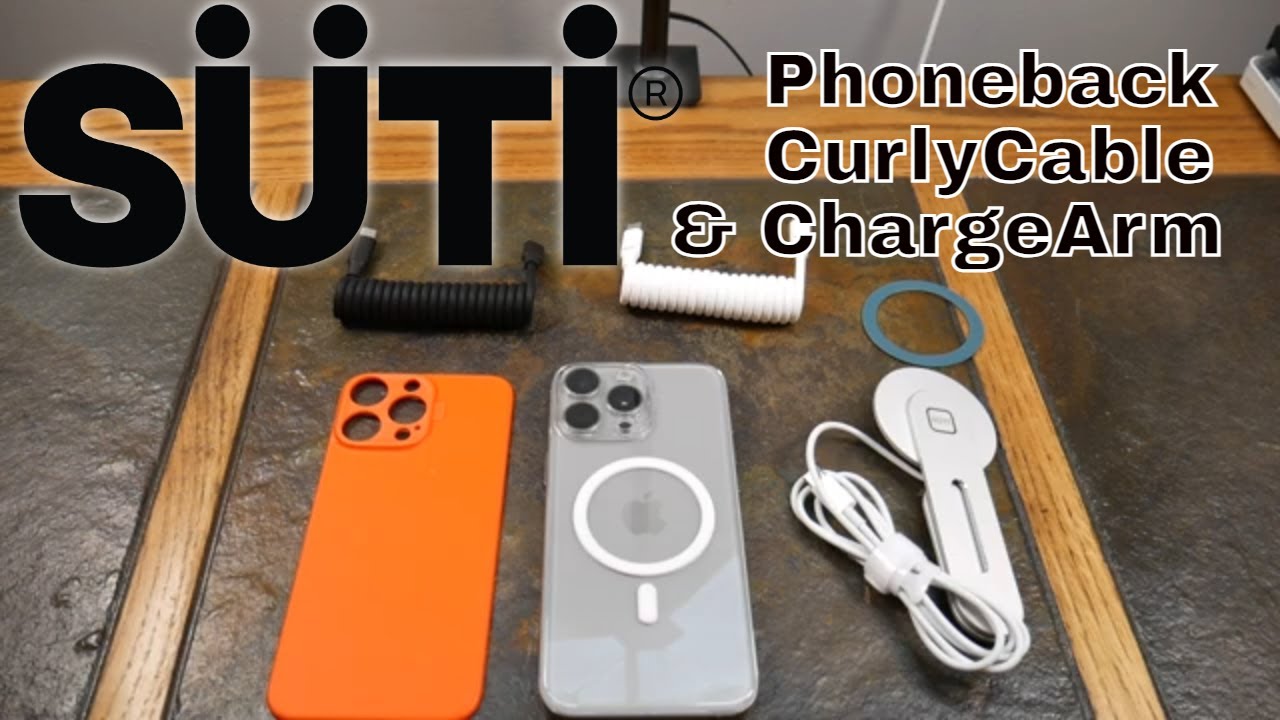 Suti Phoneback, Curly Cable, & ChargeArm Accessories You Should Consider