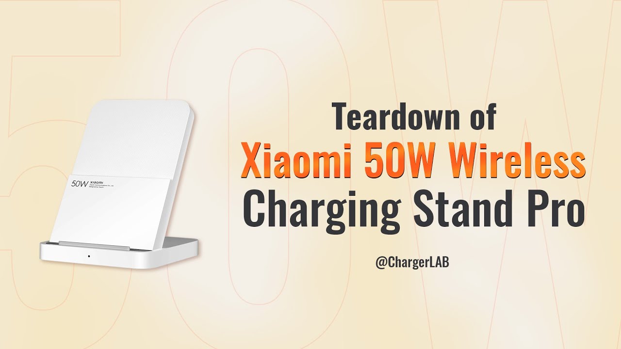 Teardown of Xiaomi 50W Wireless Charging Stand Pro (For Xiaomi 13)