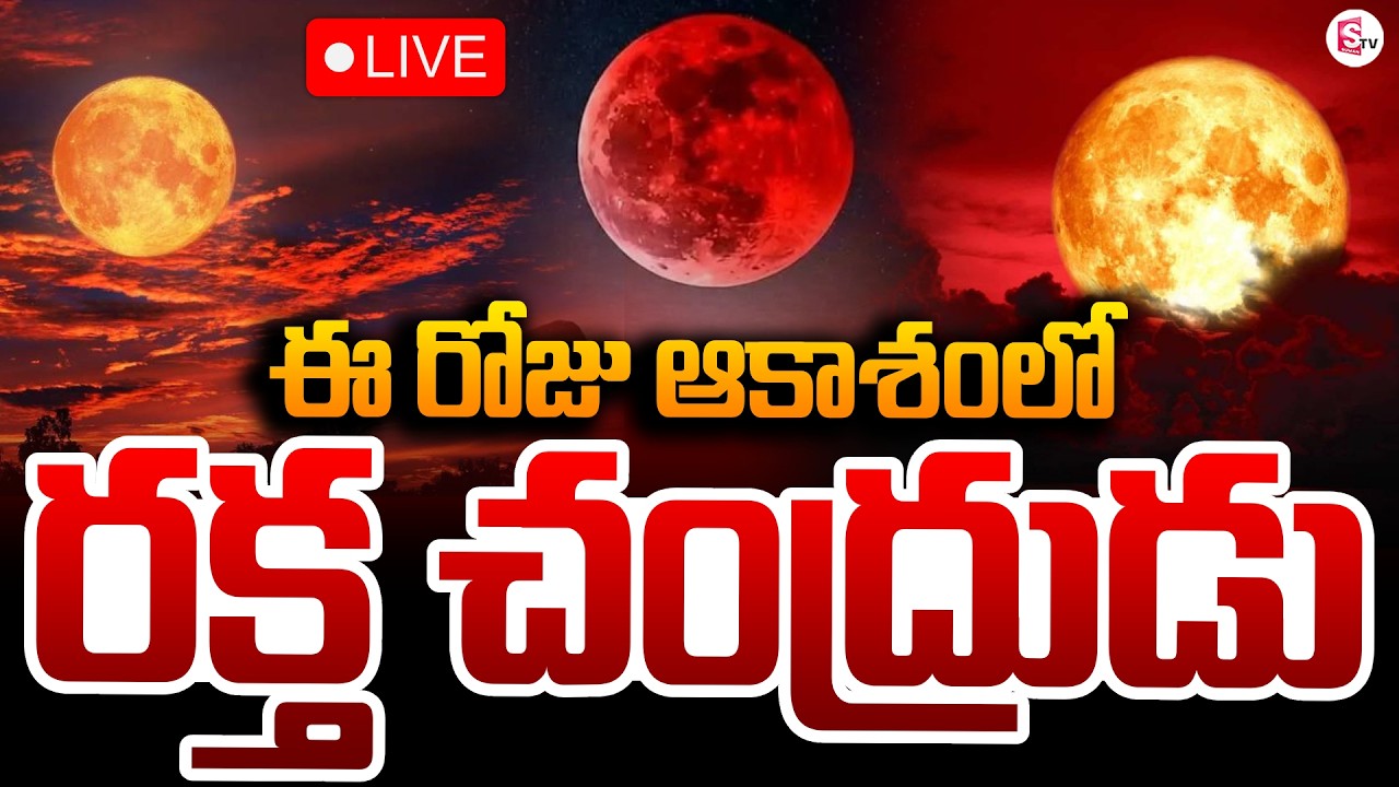 🔴Live:Chandra Grahan 2026 The Moon Will Be Red | Red Moon | Lunar Eclipse | Blood Moon | SumanTV Sai
