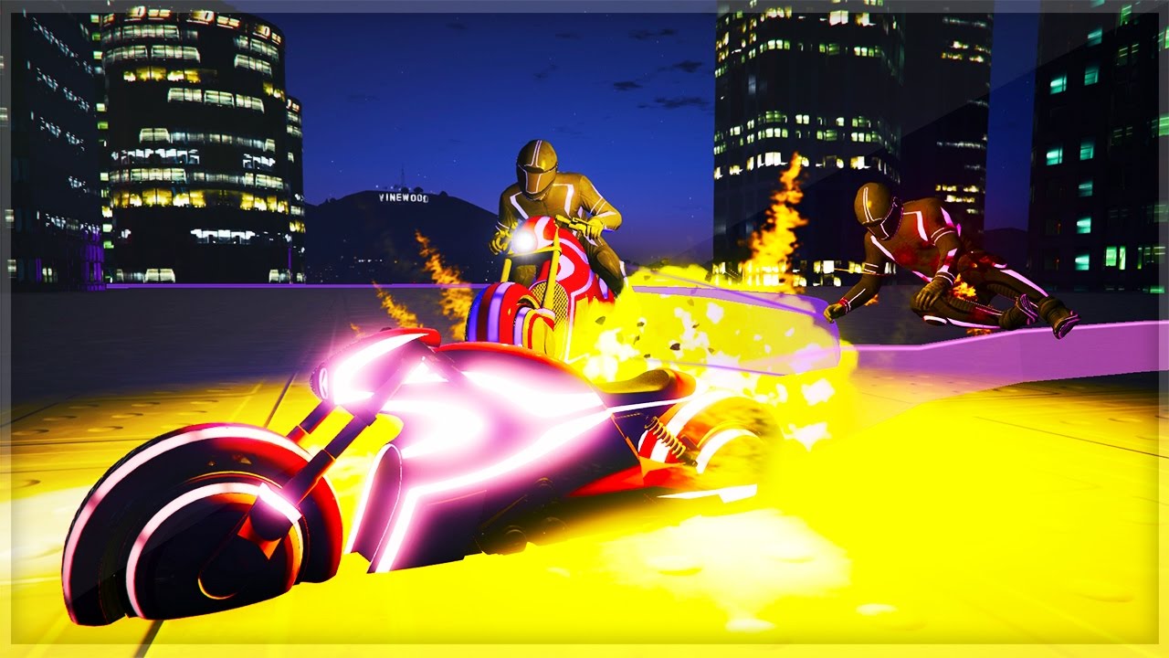 NEW GTA 5 TRON GAME MODE!!