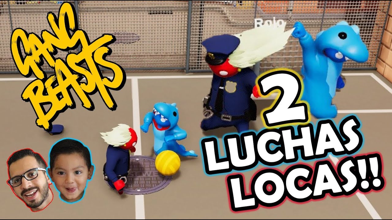 Futbol Loco en Gang Beasts | Peleas Épicas | Juegos Karim Juega